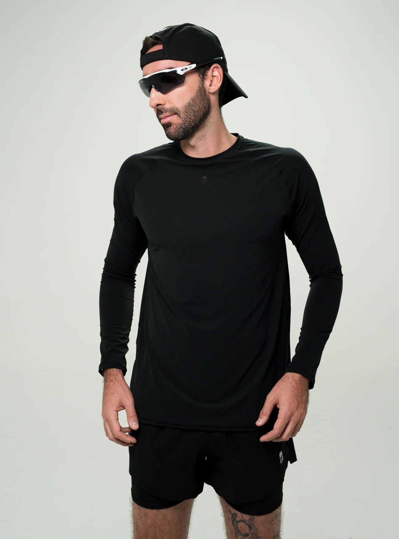 Conjunto Compression Fit Negro