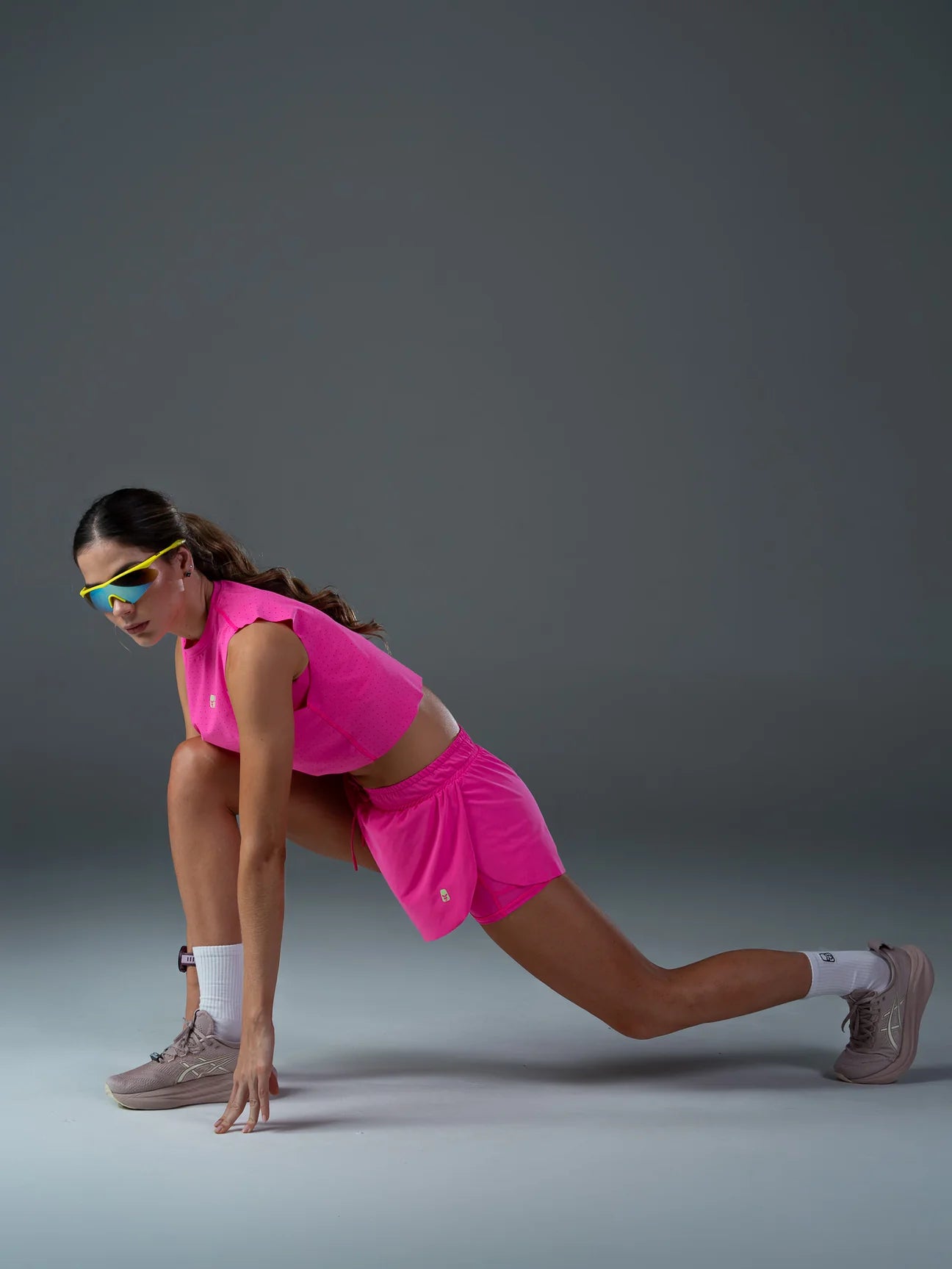 Crop Top Velocity Air Neon Pink