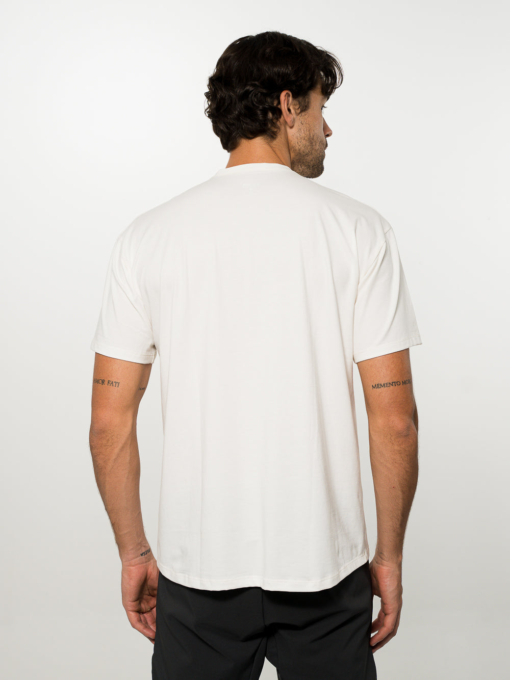 Remera Loose Fit Algodón Cream