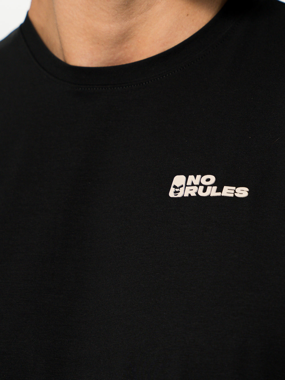 Remera Loose Fit Algodón Negro