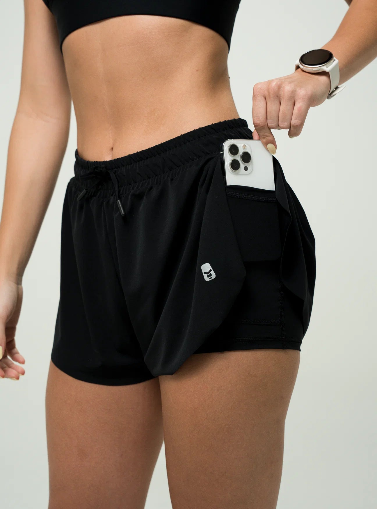 Conjunto Running Drif Negro