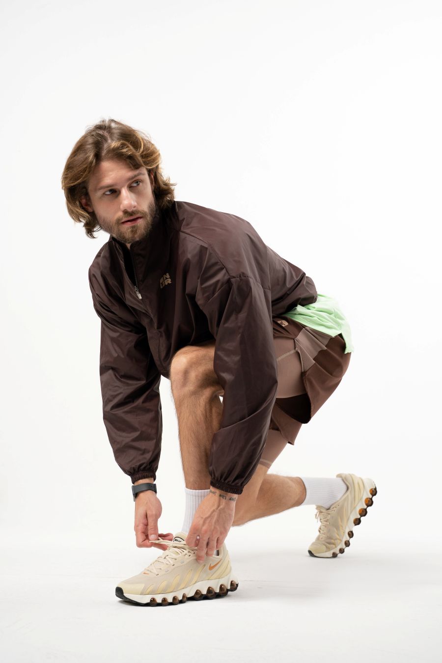 Short Running Chocolate - Hombre