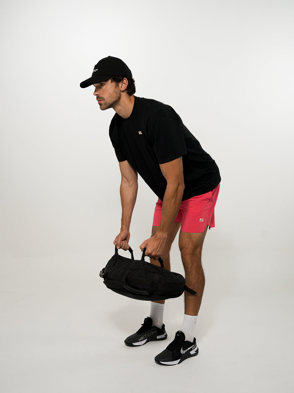 Remera Loose Fit Algodón Negro