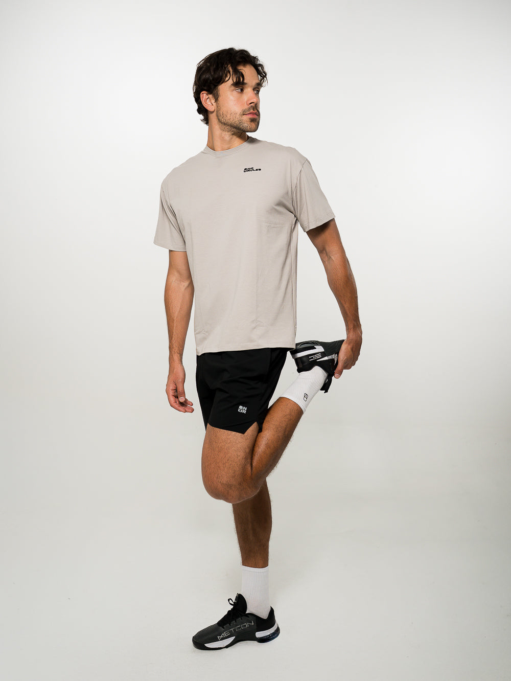 Remera Loose Fit Algodón Grey