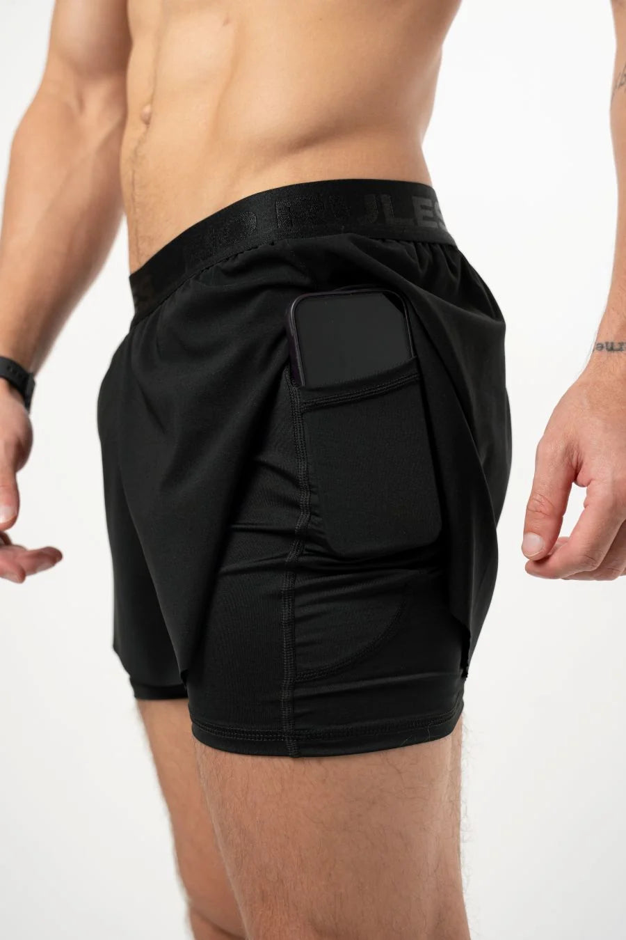 Conjunto Compression Fit Negro
