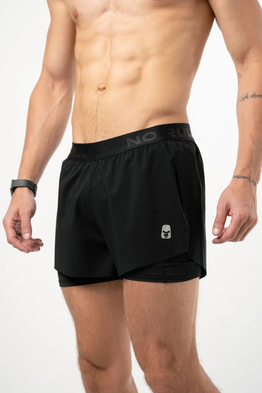 Conjunto Compression Fit Negro
