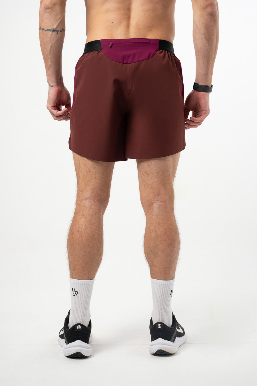 Short Running Pro Retro Berenjena