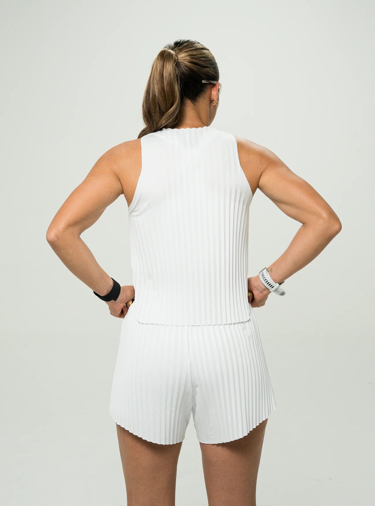 Conjunto Pleat Blanco