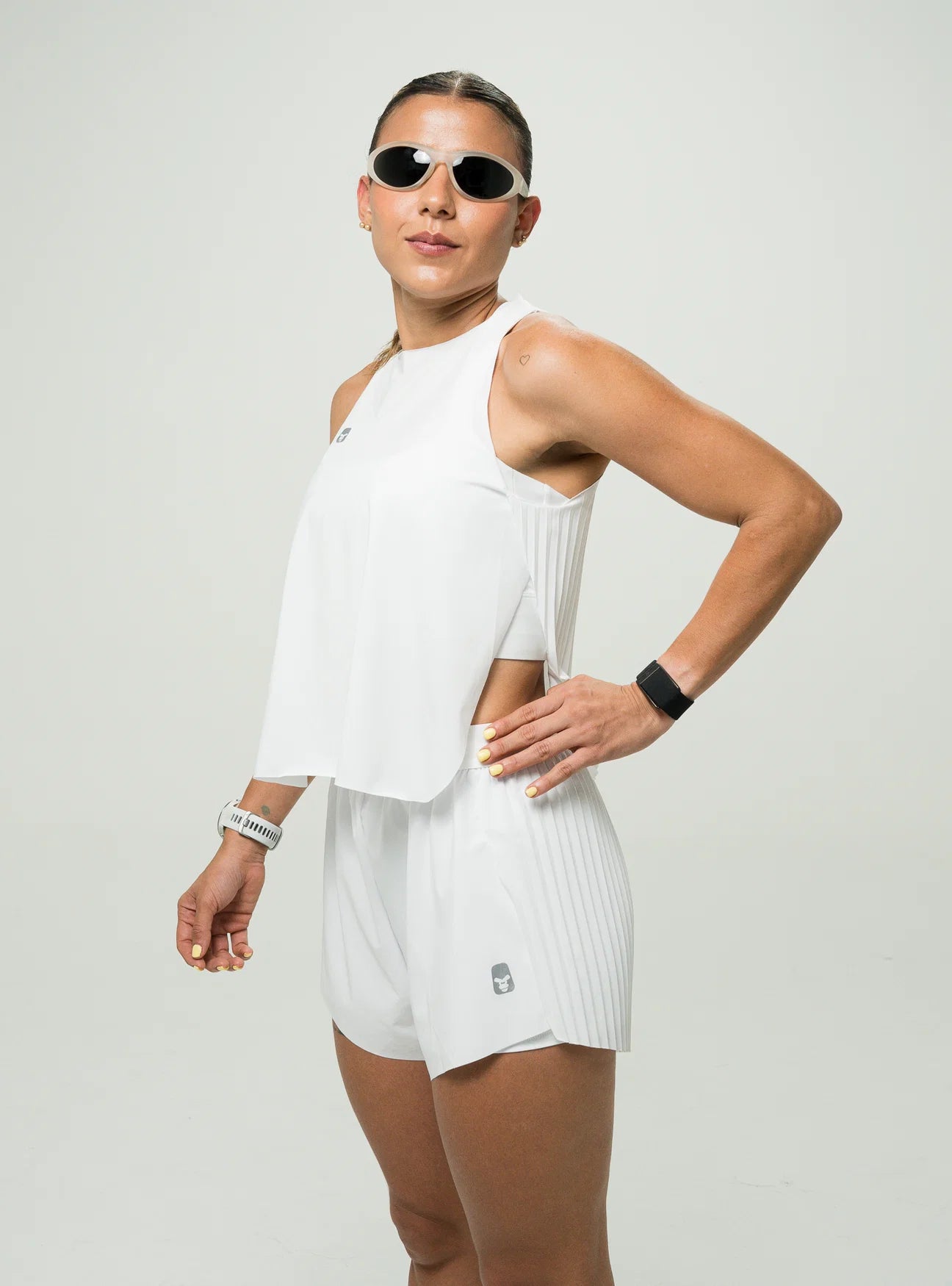 Conjunto Pleat Blanco