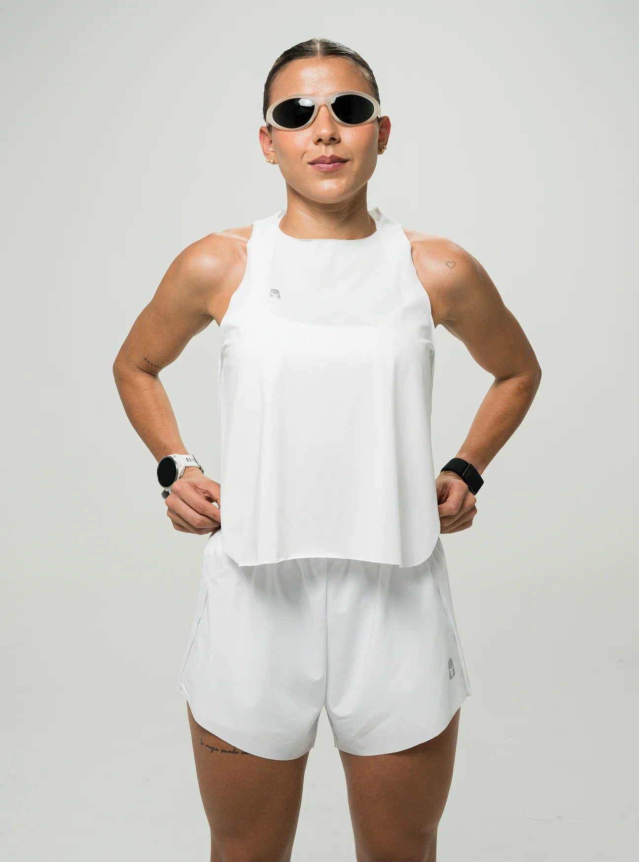 Conjunto Pleat Blanco