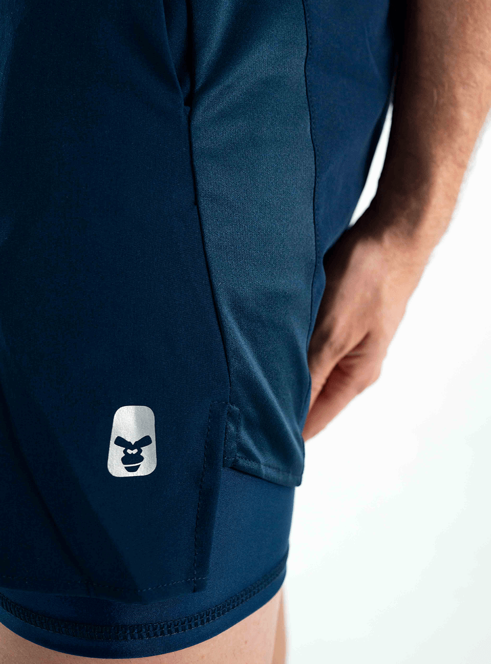 SHORT RUNNING AZUL OSCURO