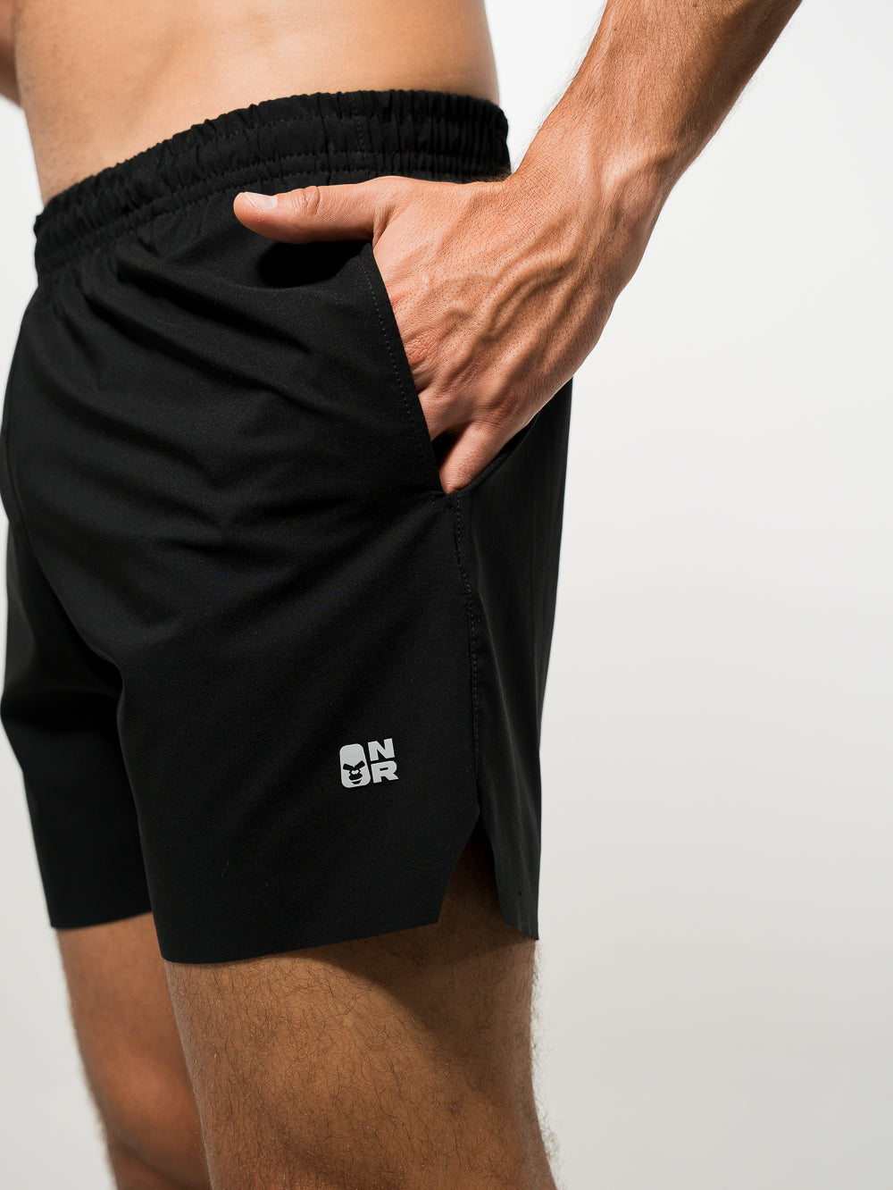 Short Laser Edge Black