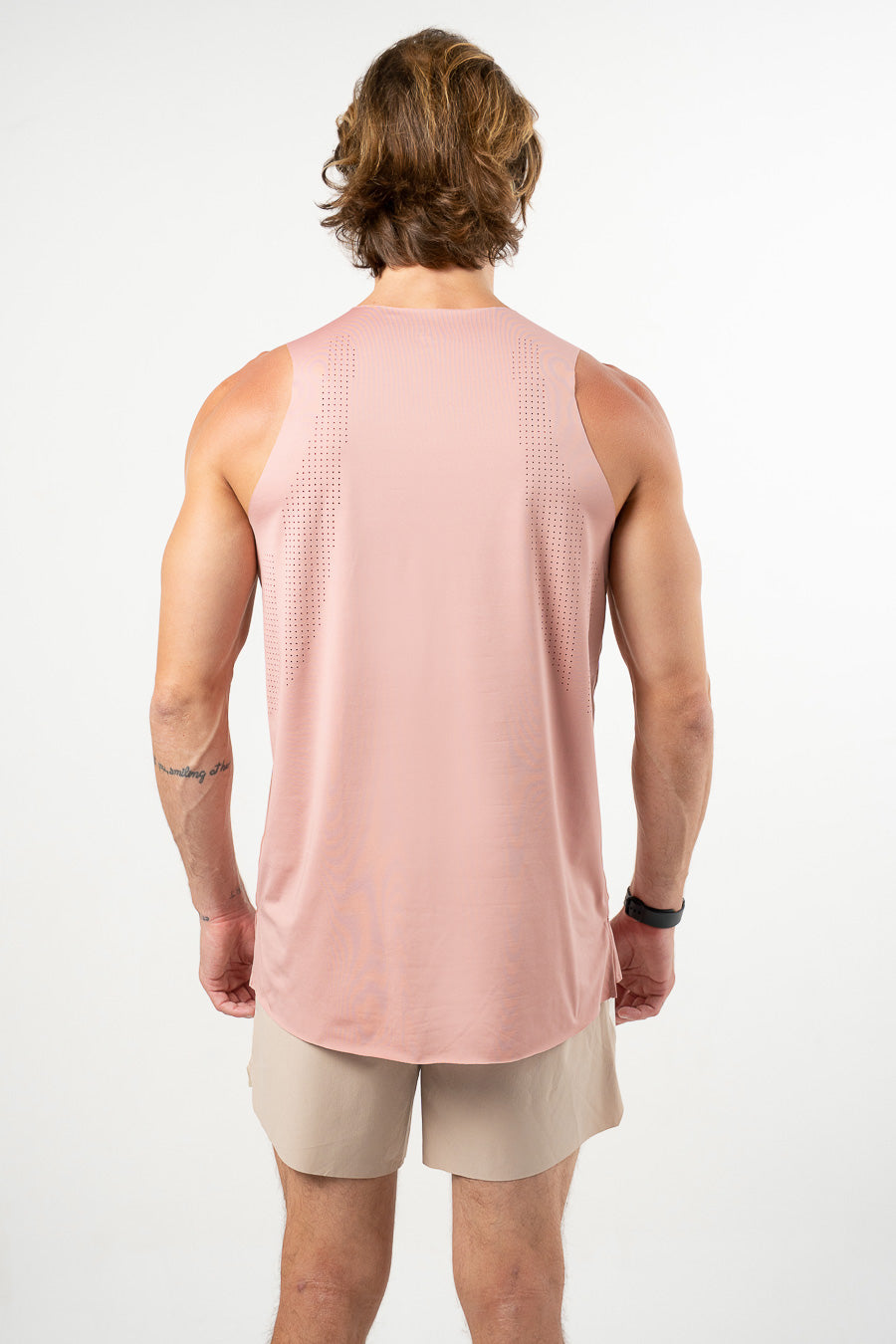 Musculosa Seamless Force Men Palo de Rosa