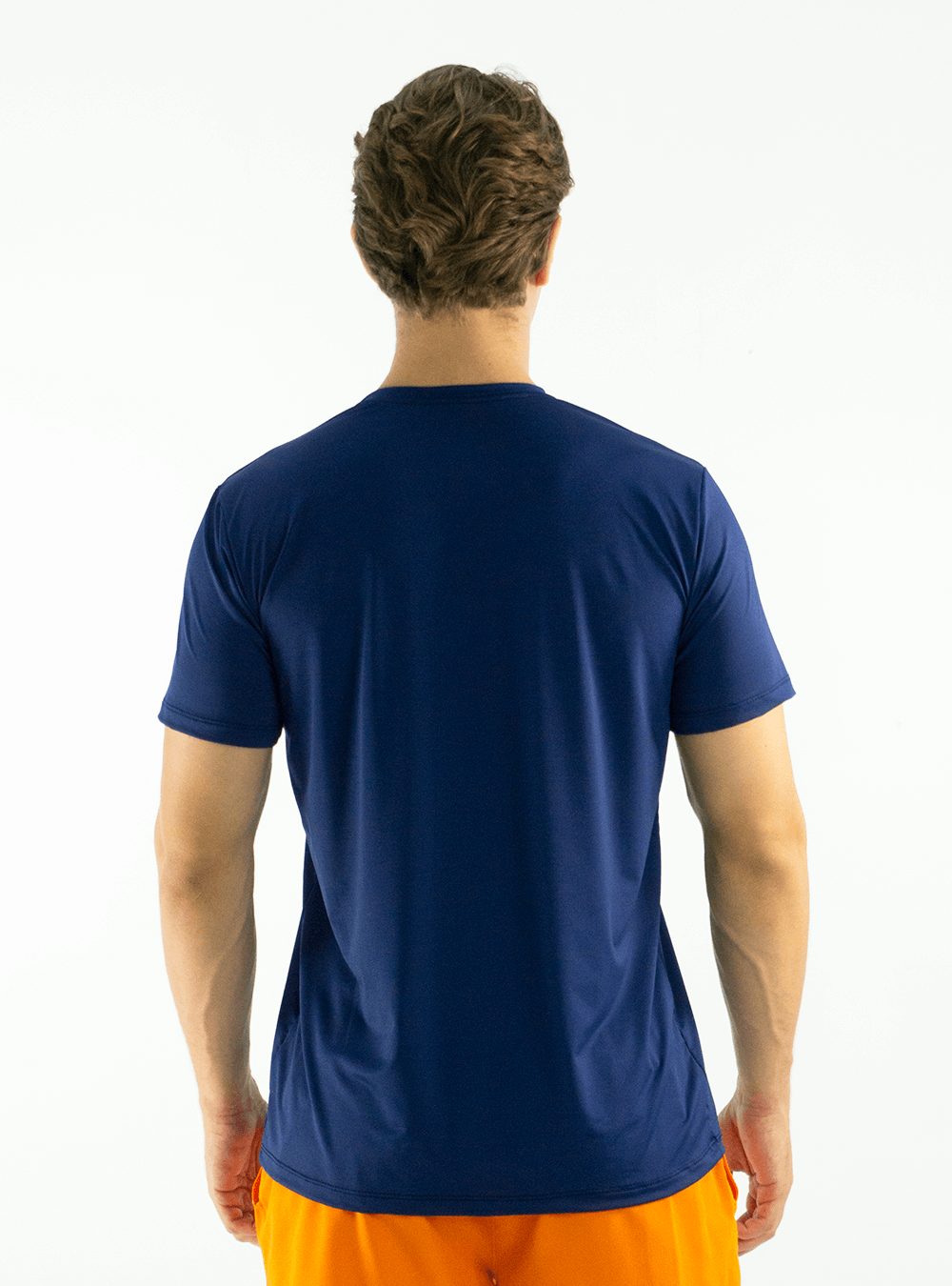 Remera Tela Fria basica azul oscuro