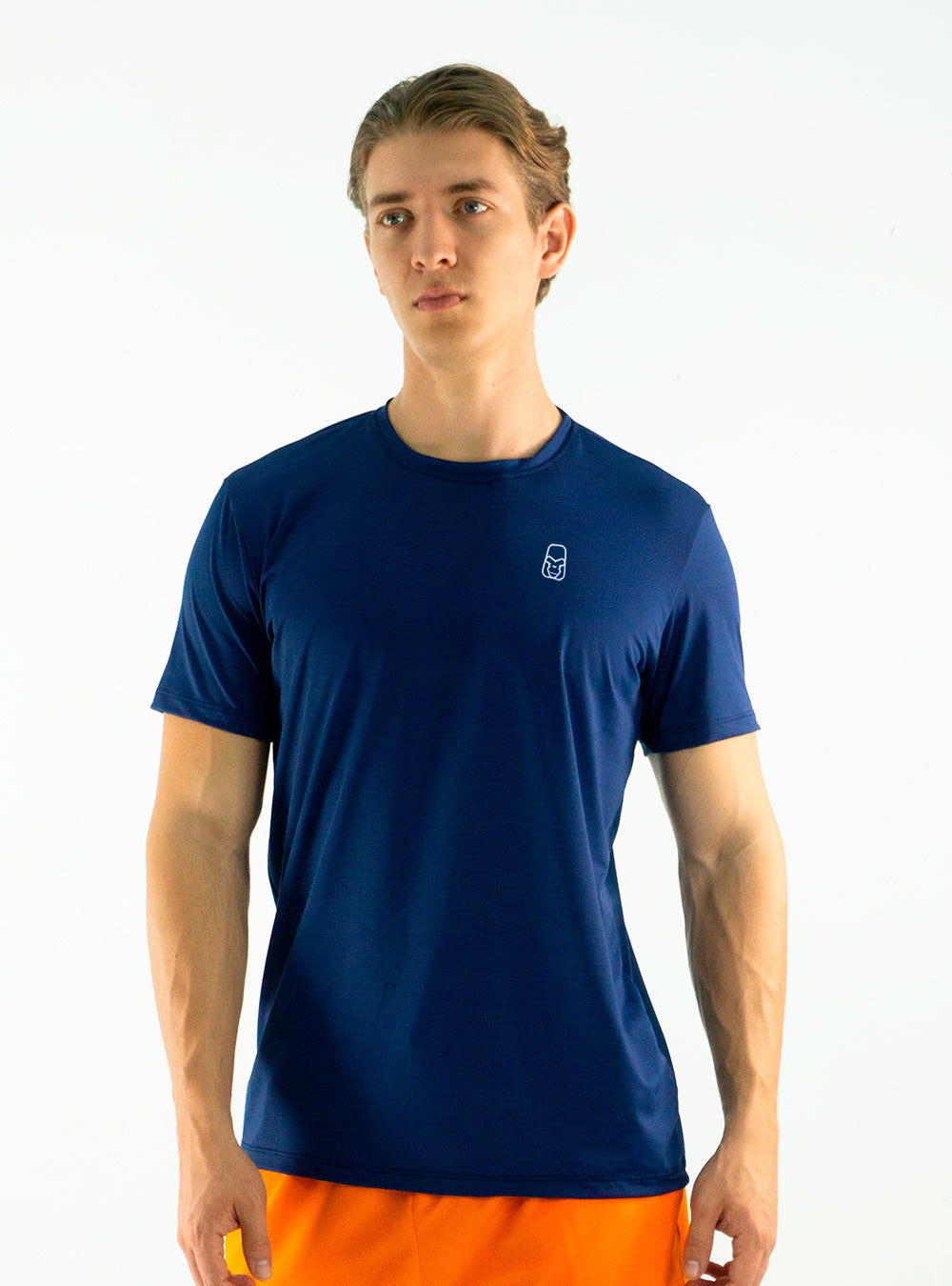 Remera Tela Fria basica azul oscuro