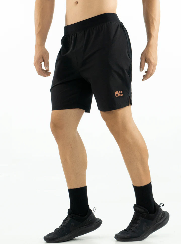 SHORT CROSS TRAINING NEGRO 3.0 LOGO 3D