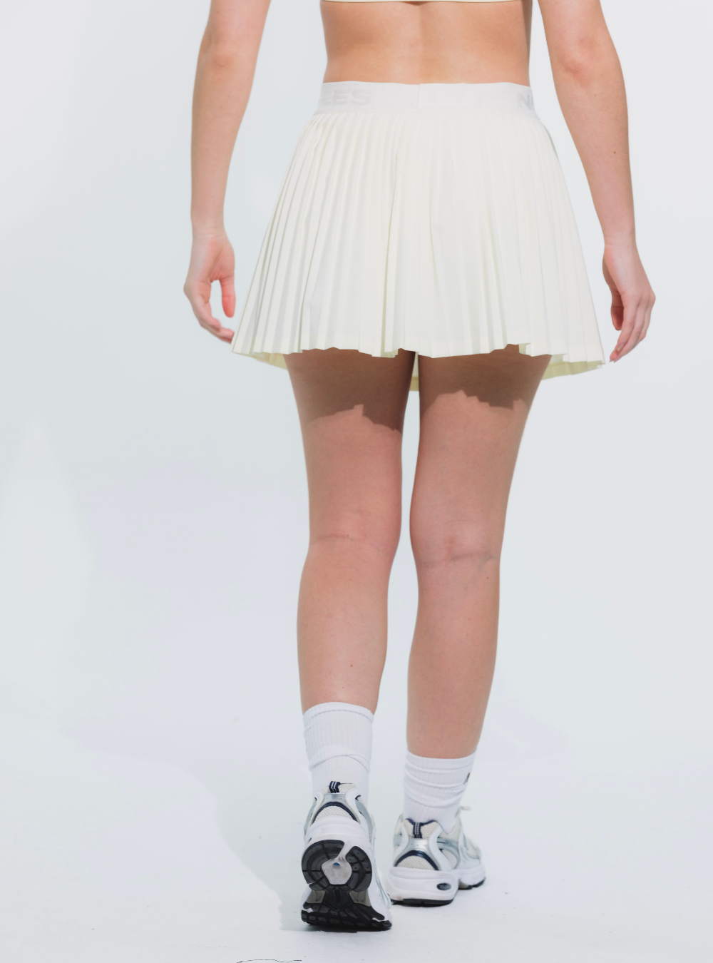 Pleat Skirt baked pear