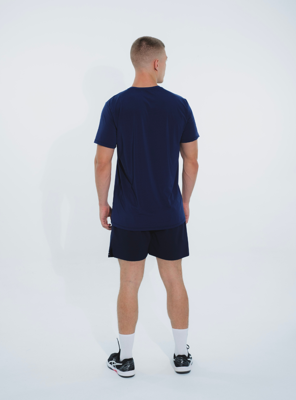 Remera Tela Fria TechFit Azul Oscuro